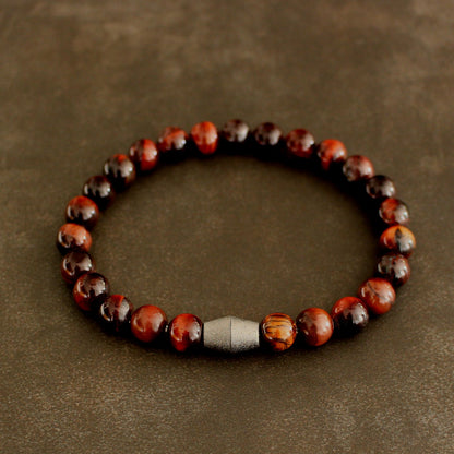 Tigeraugearmband mit Magnetschliesse