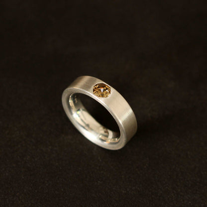 Silberring mit Zirkon